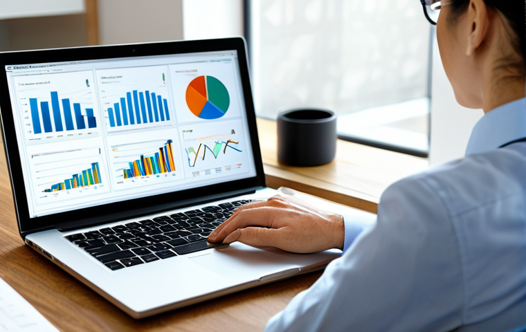 A professional individual, fully clothed in modest business casual attire, is seated at a clean, modern desk within a bright, contemporary home office. The individual is focused on a laptop screen displaying a complex marketing analytics dashboard with charts and graphs, while a tablet shows related data. An open notebook with a detailed mind map lies beside the laptop, alongside a stack of marketing books. Soft, natural light illuminates the scene, highlighting their concentrated expression, reflecting deep understanding and problem-solving skills. The image conveys a sense of insightful learning and strategic thinking. fully clothed, modest clothing, appropriate attire, professional dress, perfect anatomy, correct proportions, natural pose, well-formed hands, proper finger count, natural body proportions, safe for work, appropriate content, professional, family-friendly, high quality, professional photography, sharp focus.