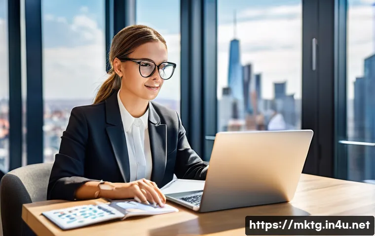 마케팅관리사 합격률과 실패 사례 - **Digital Marketing Pioneer:** A vibrant, diverse young female professional in her late twenties, we...