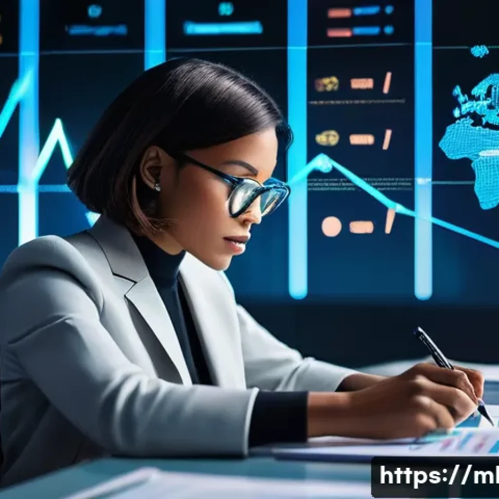 마케팅관리사와 고객 분석 스킬 향상 방법 - **Image Prompt 1: The Data Miner's Discovery**
    A focused, diverse female marketing analyst, in h...